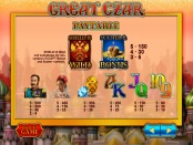 символы игрового автомата The Great Czar