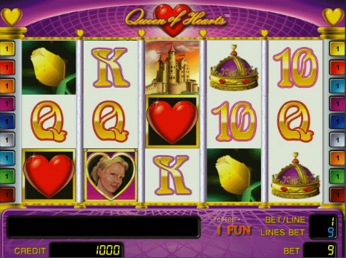 Автомат Queen of Hearts - бесплатная игра от Гаминатор