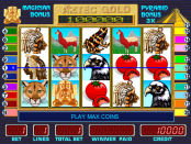 Играть онлайн в автомат Azec Gold