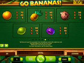 Go Bananas бонус символы игрового автомата