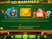 Go Bananas NetEnt бонус игра